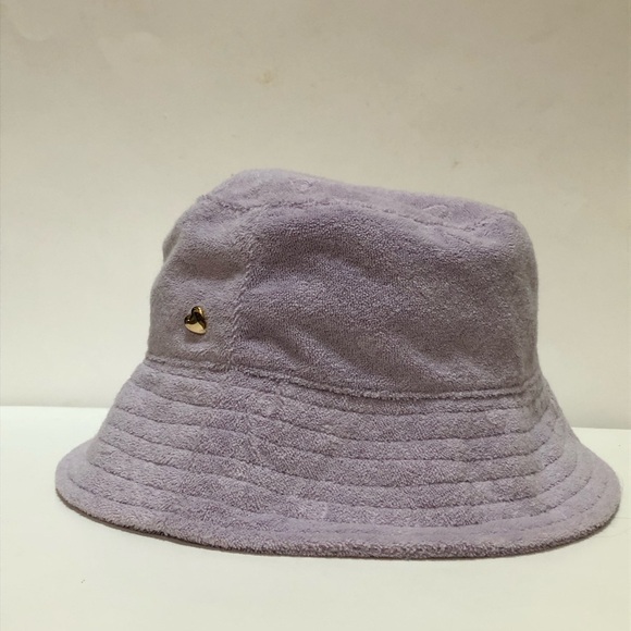 Stoney Clover Lane Accessories - Stoney Clover Lane x Target Terry Cloth Embossed Hearts Bucket Hat
